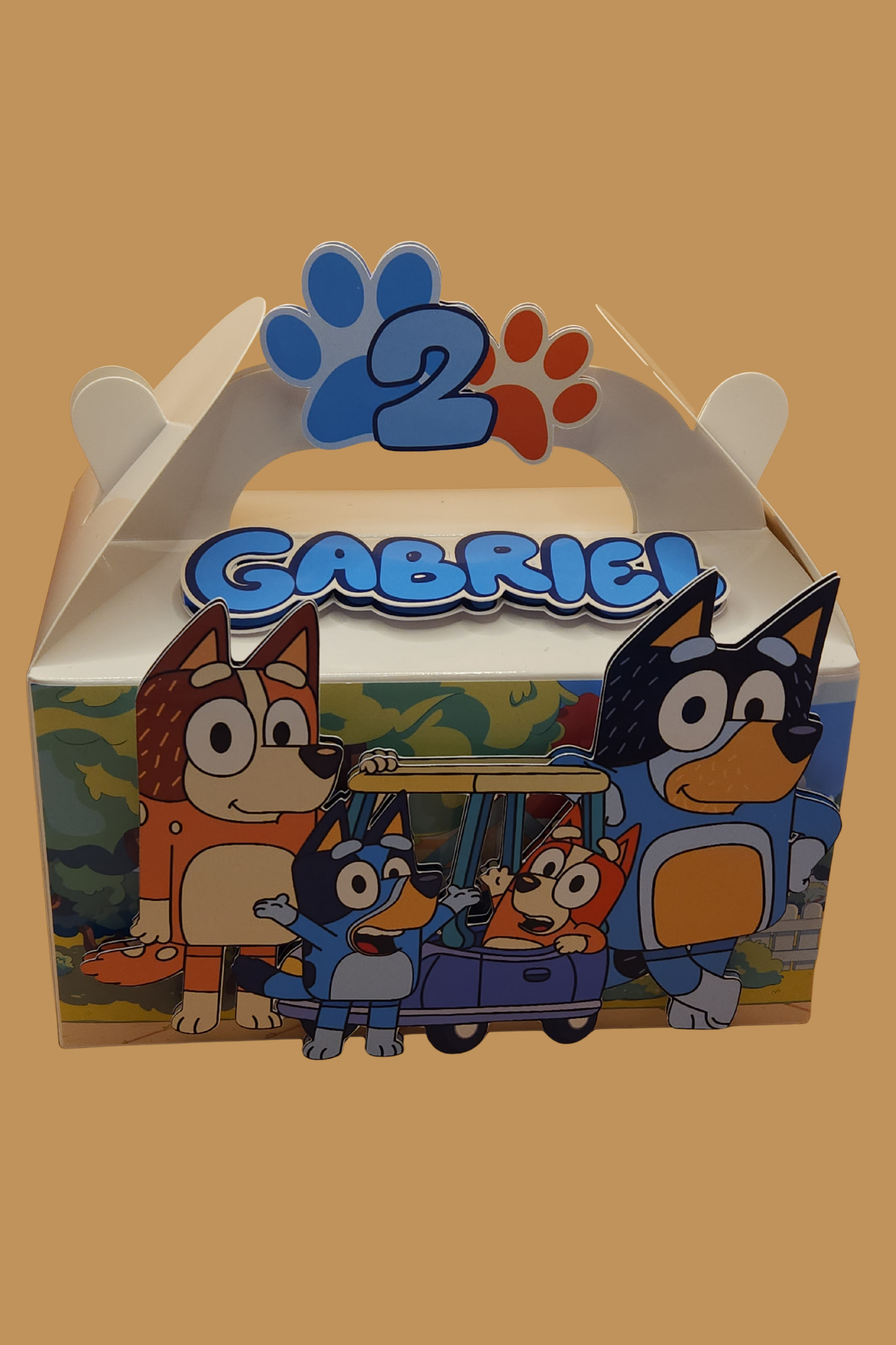 Boîte lunch 3D personnalisée