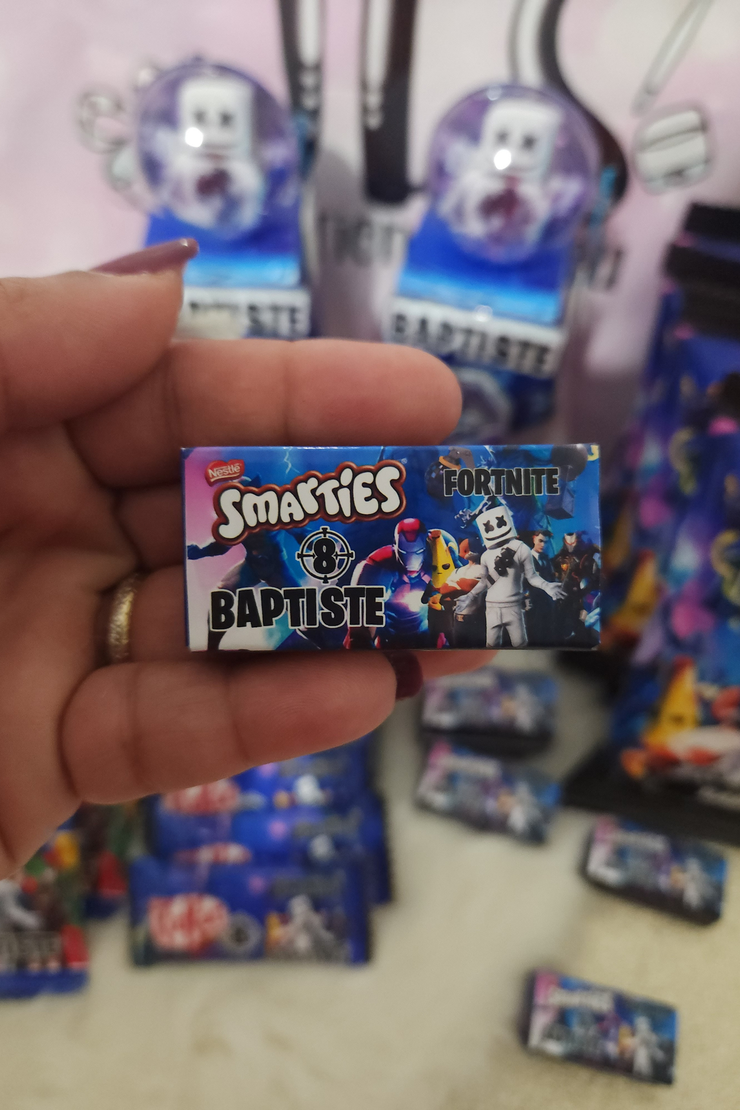 mini Boîte de Smarties Personnalisée