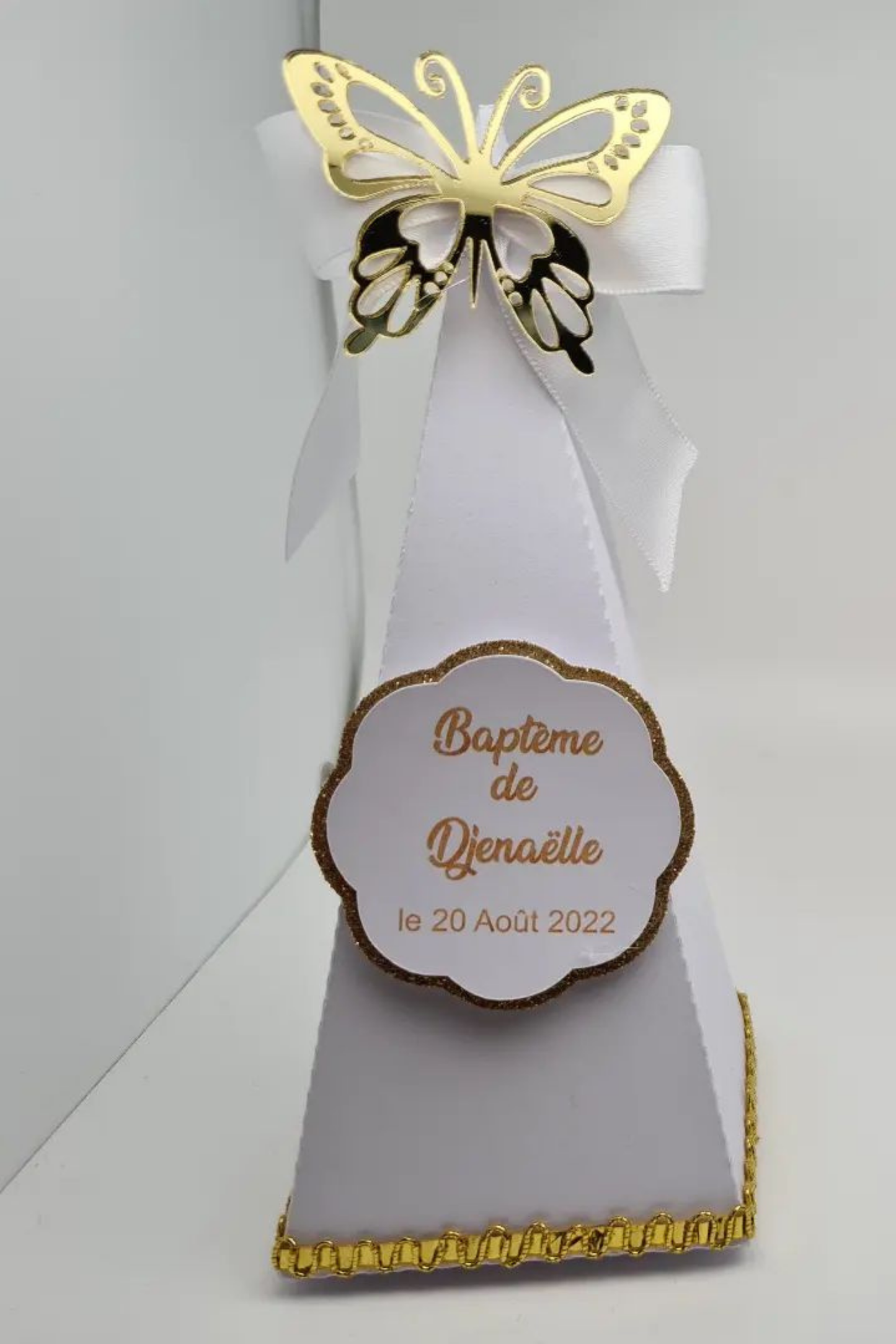 Boîte Pyramide 3D Personnalisée