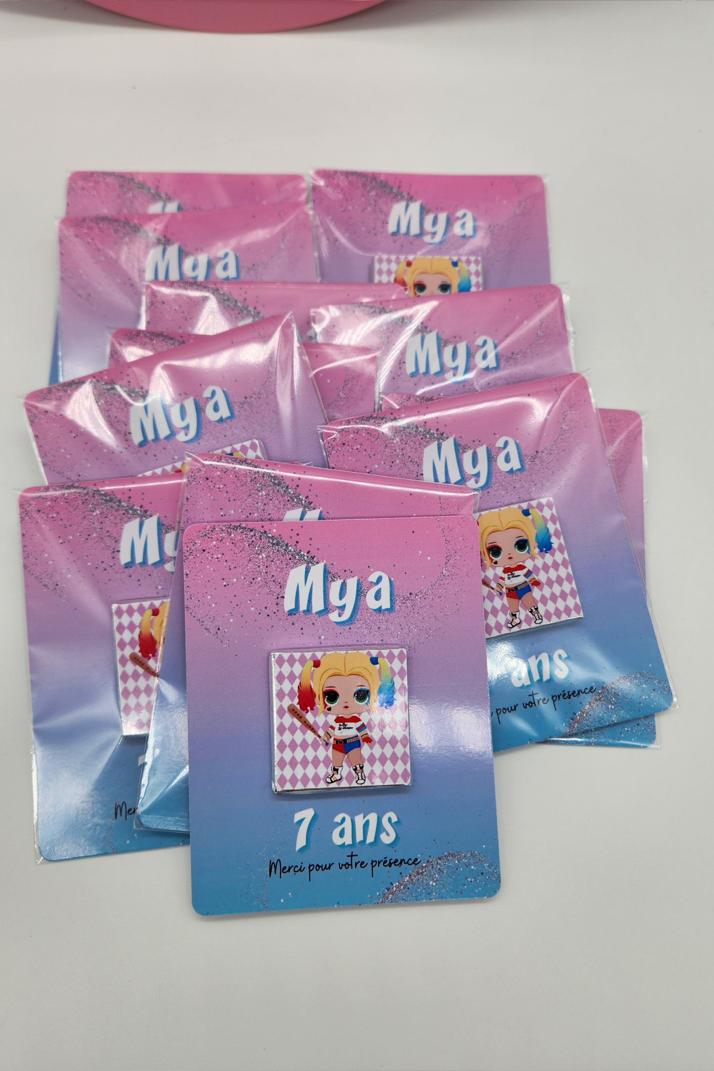 Carte avec Mini Chocolat personnalisé