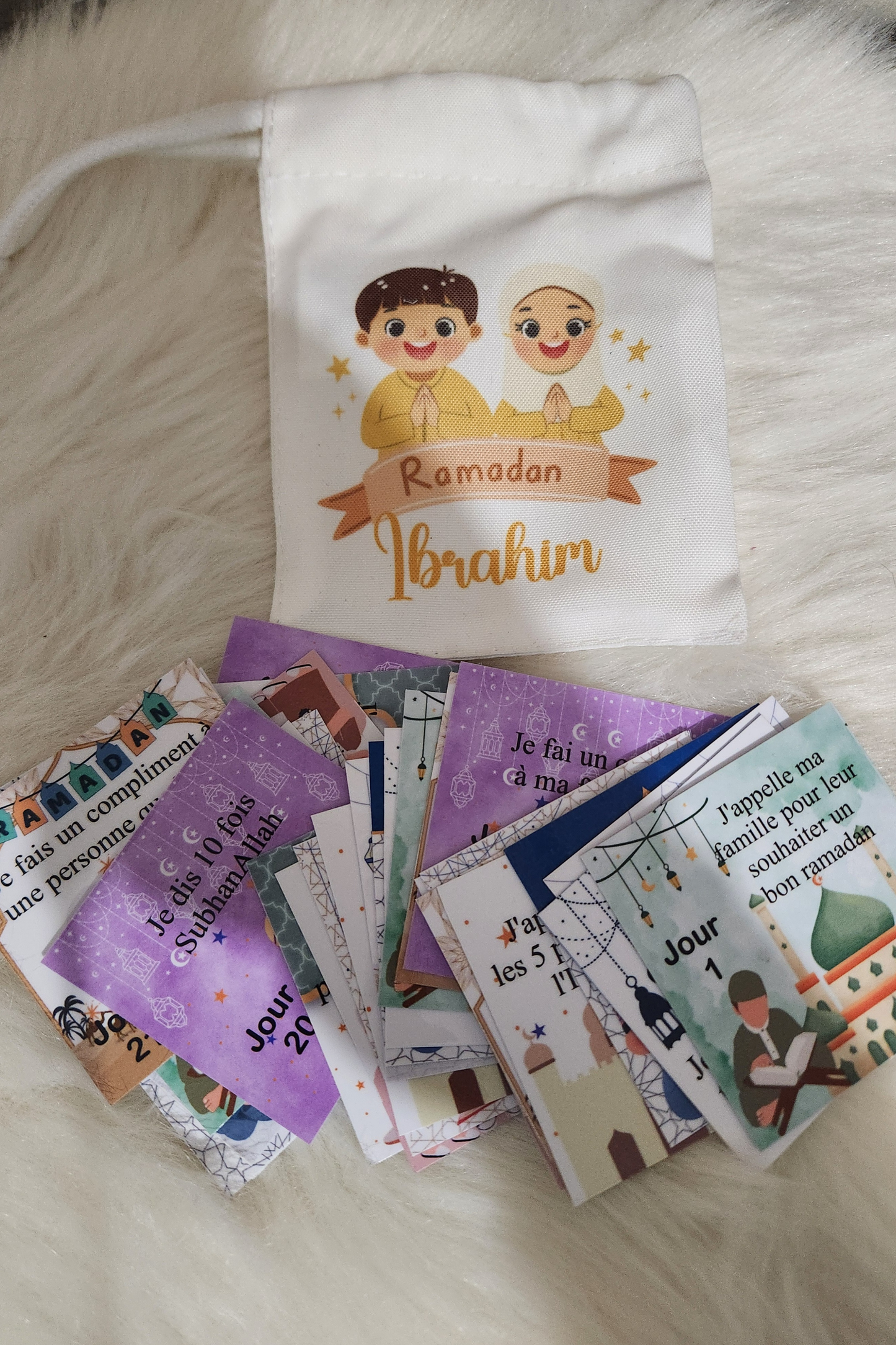 Pochon 30 Mini carte Ramadan