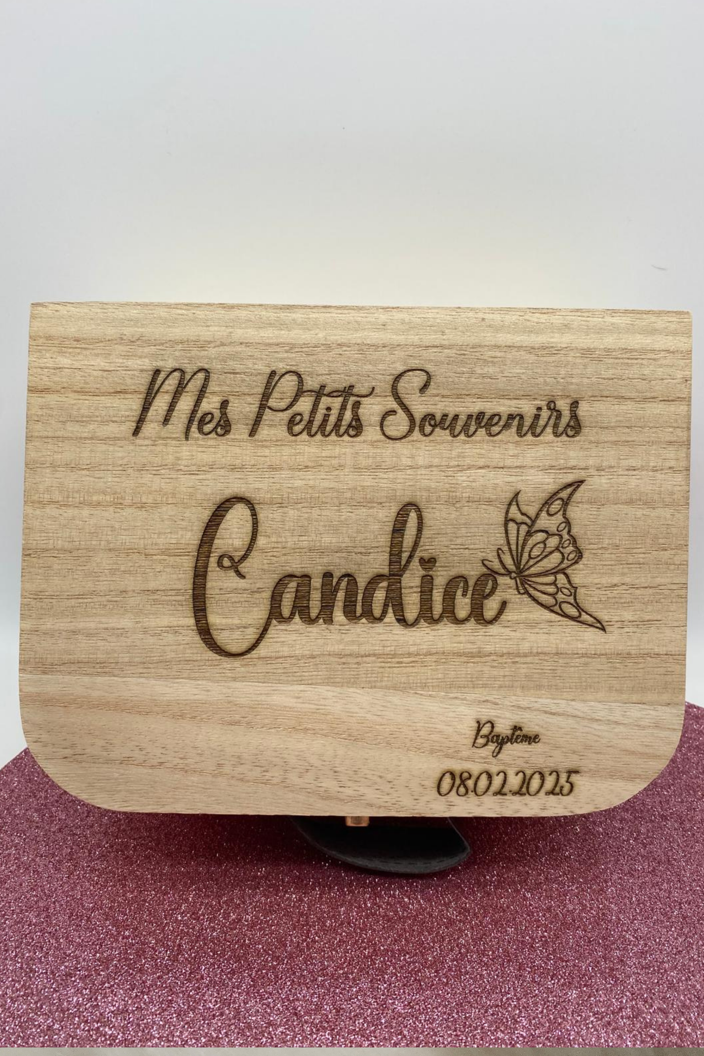 Valisette en Bois personnalisée