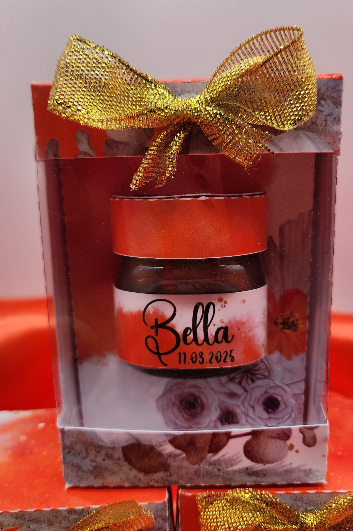 Boîte personnalisée avec Mini Nutella