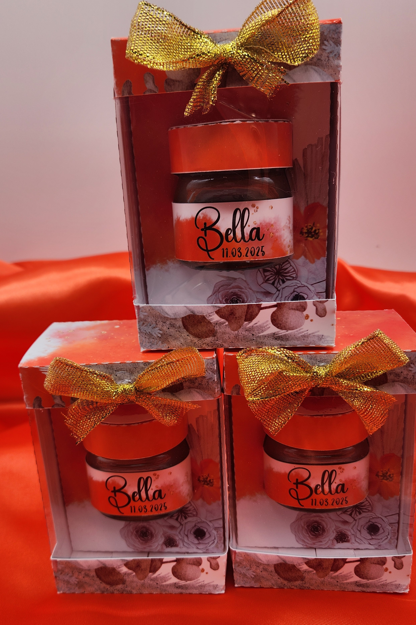 Boîte personnalisée avec Mini Nutella