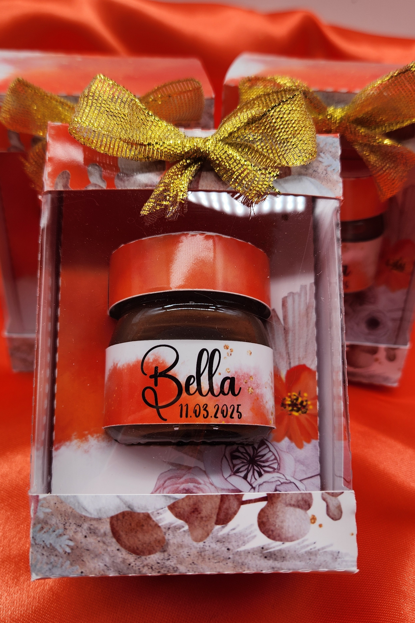 Boîte personnalisée avec Mini Nutella