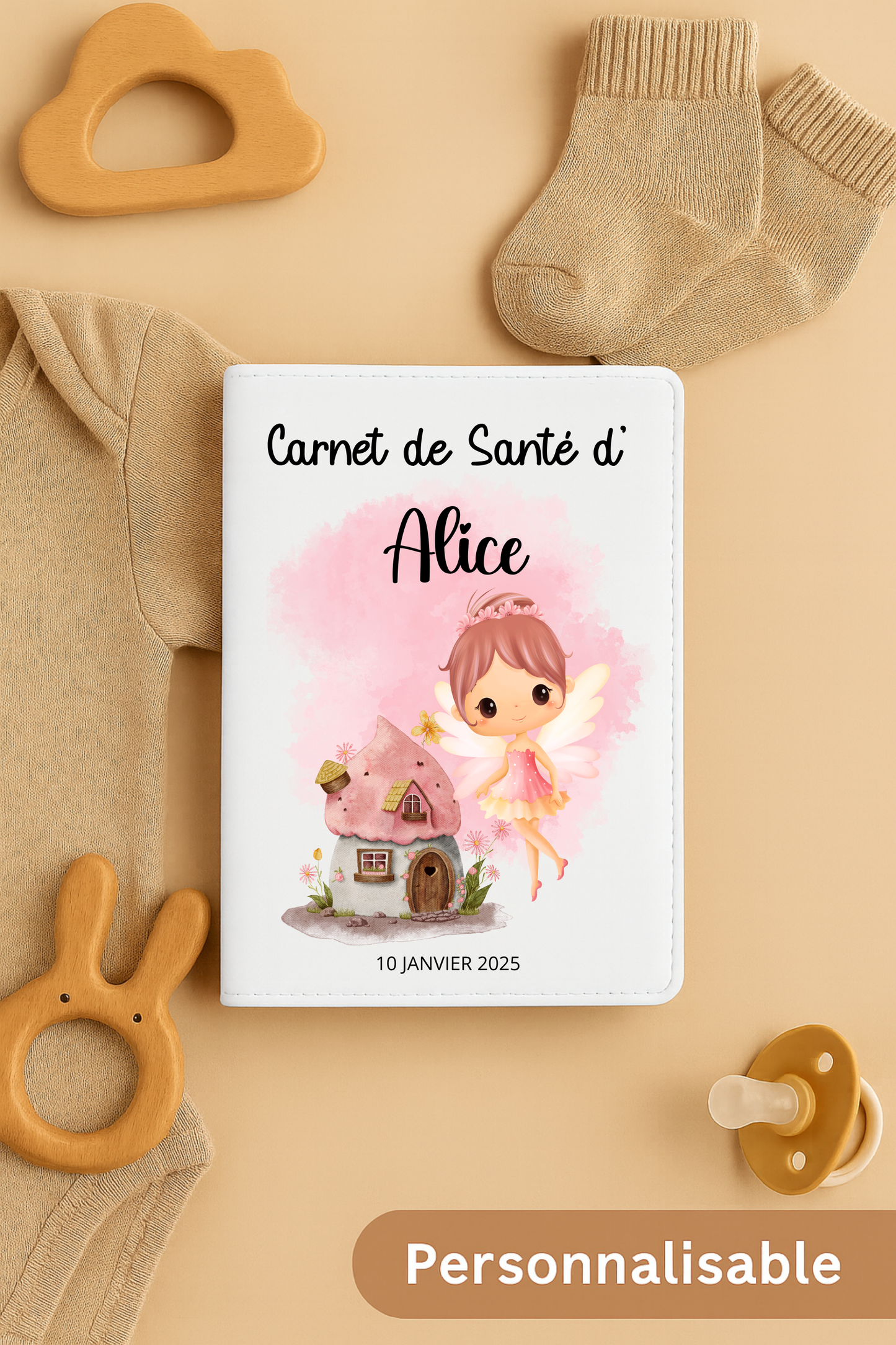 Protège Carnet De Santé Fée