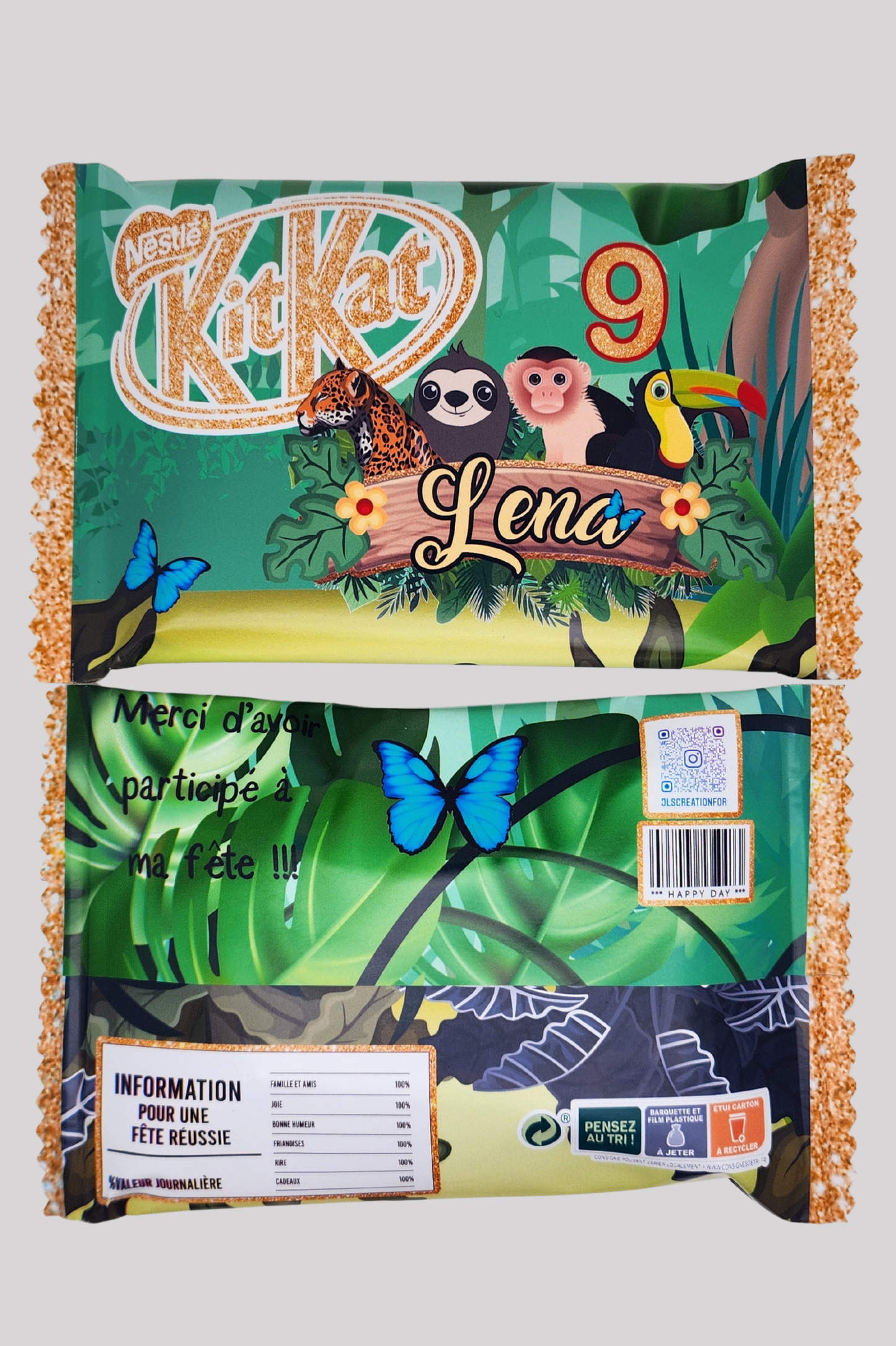 Kit kat personnalisé