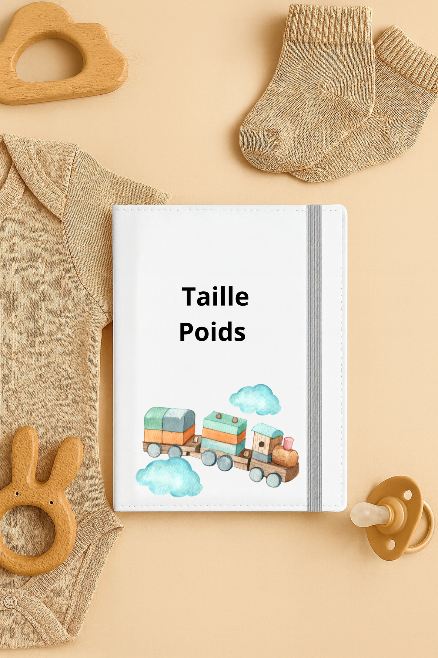 Protège Carnet De Santé Personnalisé Petit Train