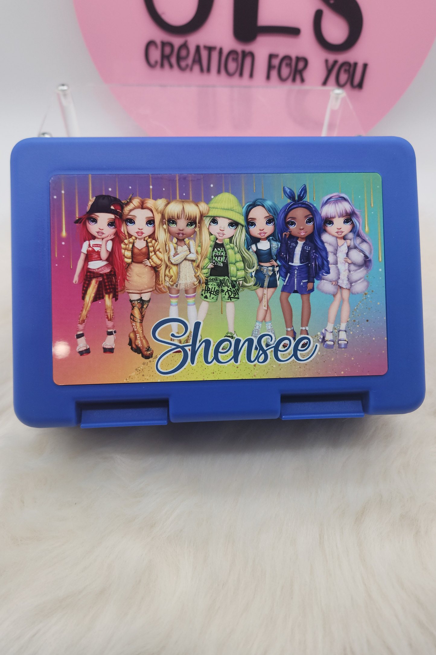 Boîte à goûter personnalisée