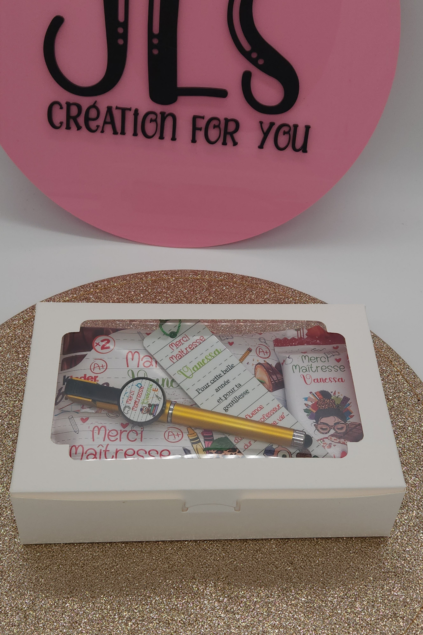 Coffret  Gourmandises Personnalisé