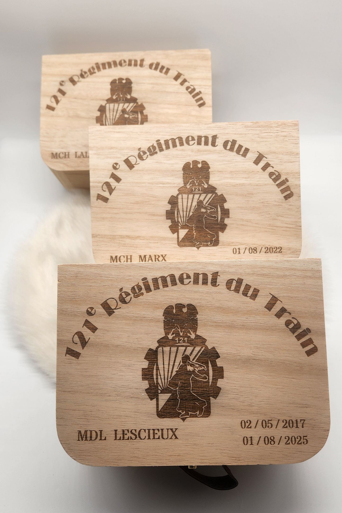Valisette en Bois personnalisée
