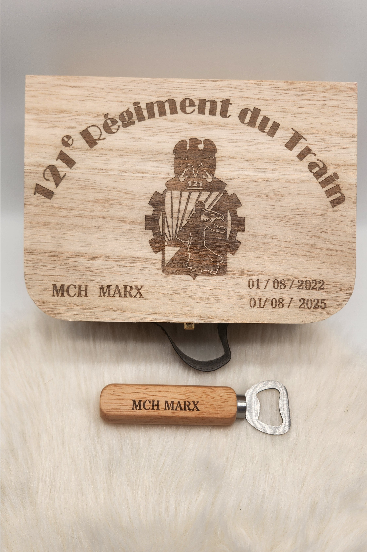 Valisette en Bois personnalisée