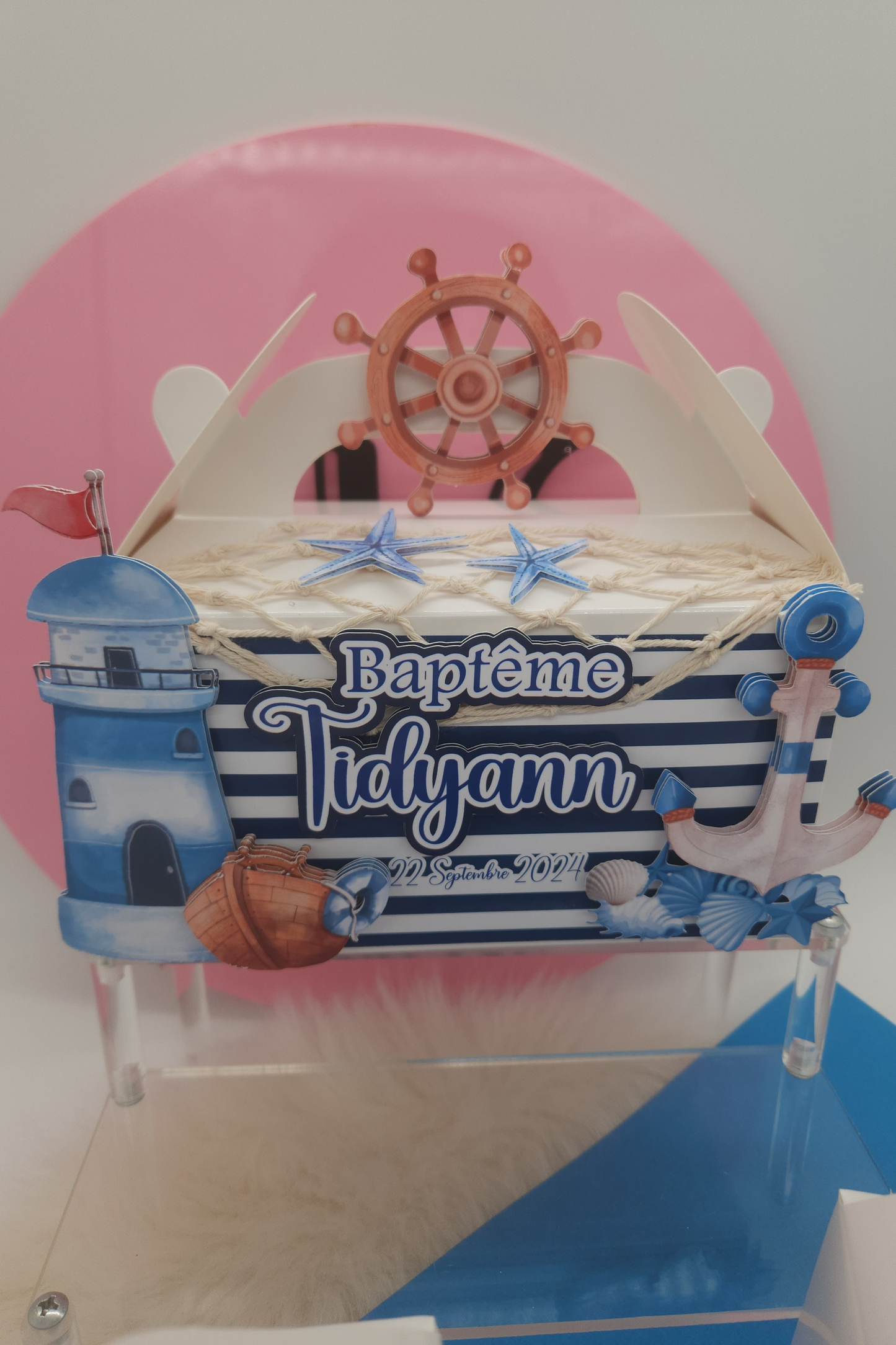 Boîte lunch 3D personnalisée