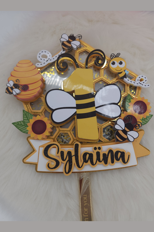 Cake Topper personnalisé Super 3D