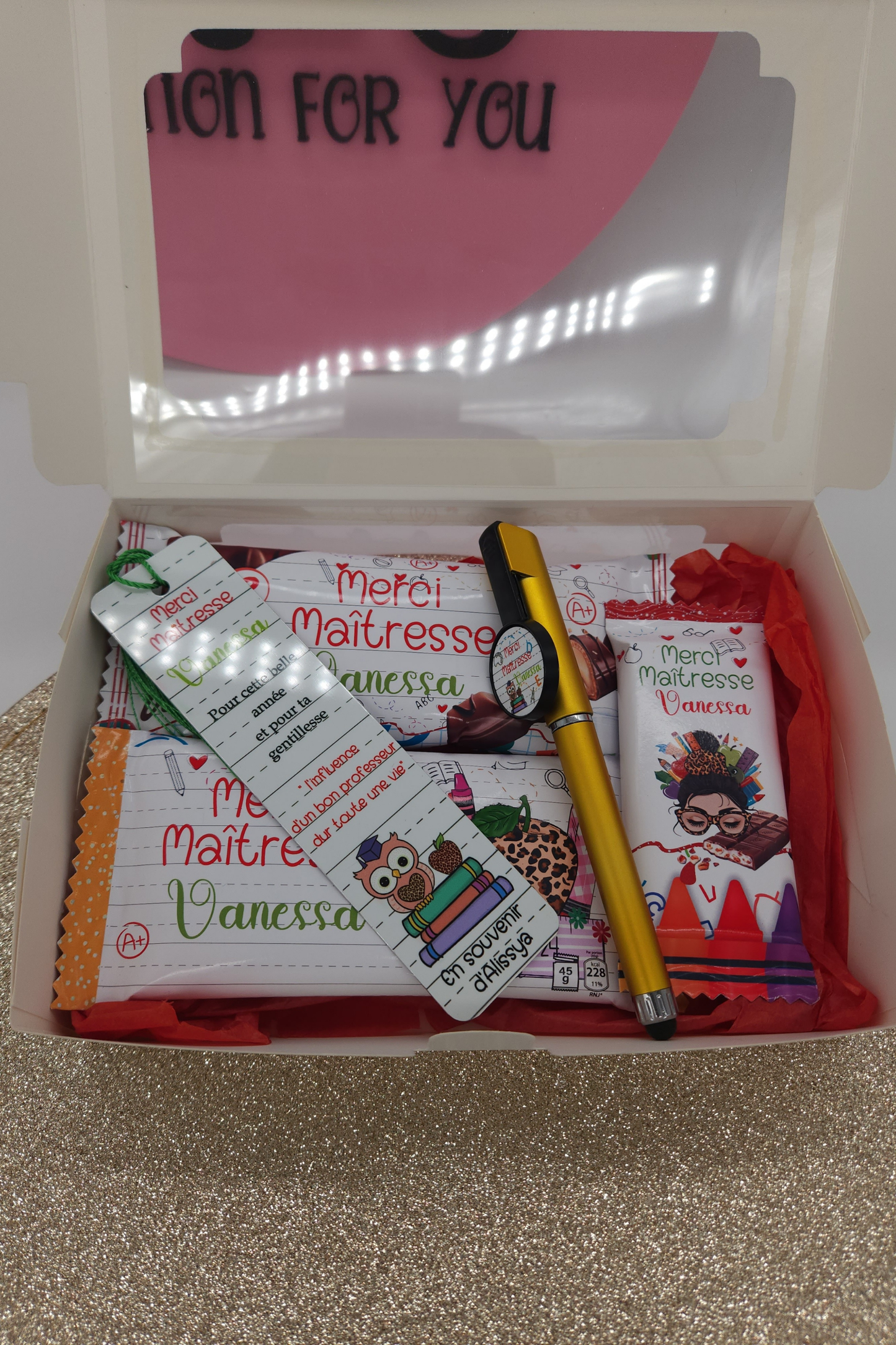 Coffret  Gourmandises Personnalisé