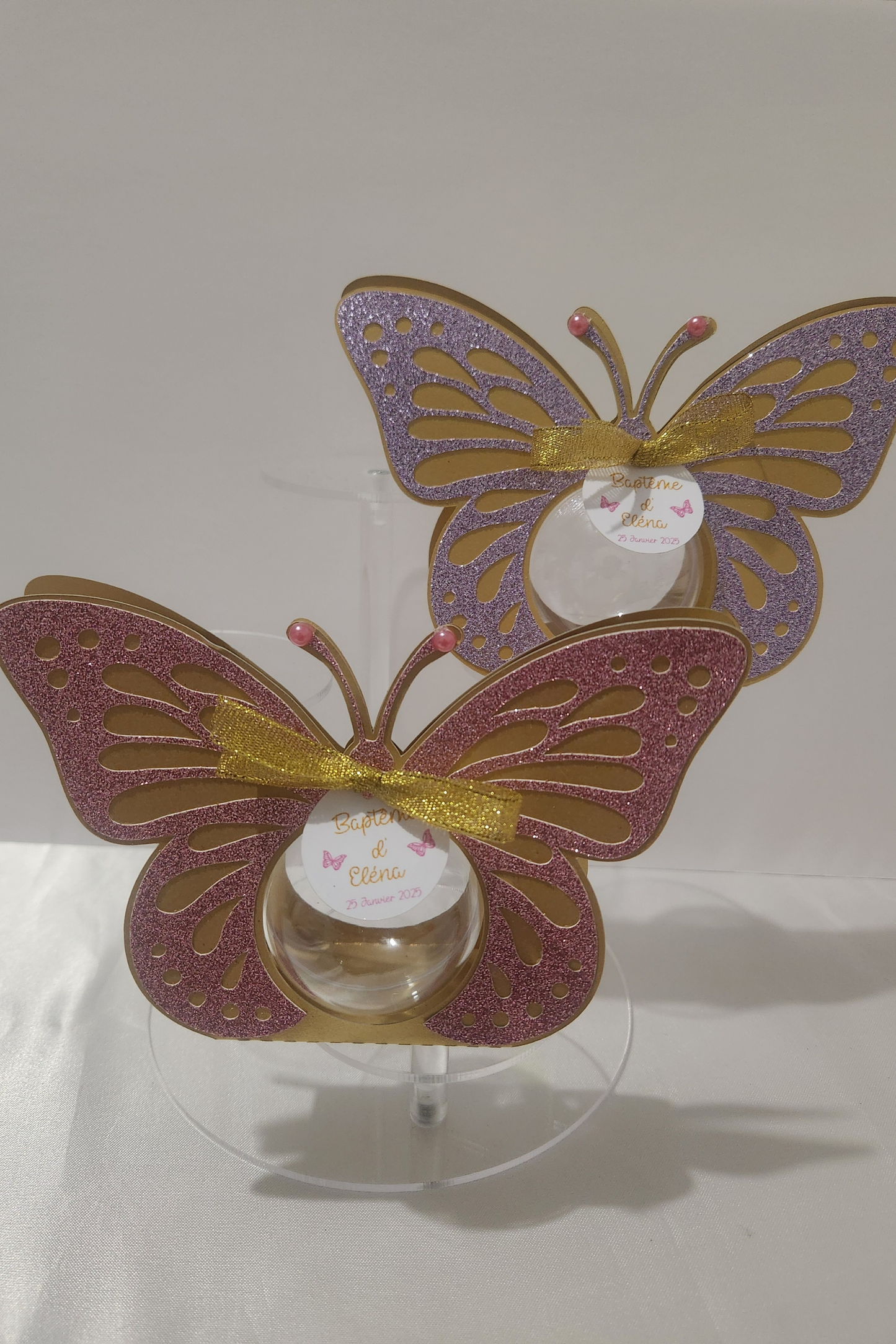 Boîte à Dragées Papillon Personnalisée