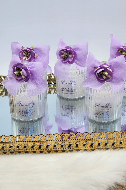 Bougie Style Bonbonnière Personnalisé