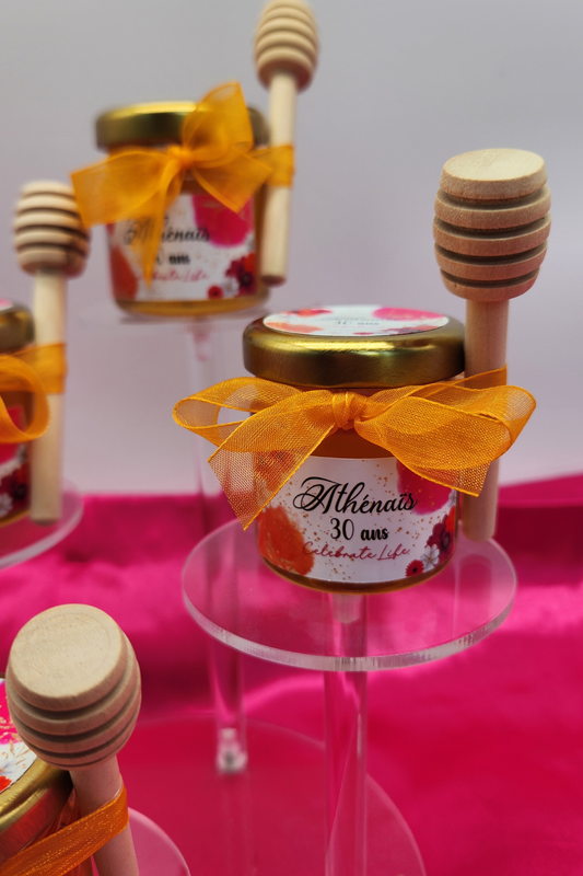 Mini Pot de Miel Personnalisé
