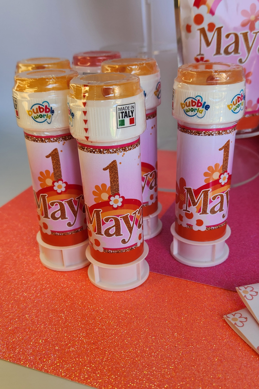 Flacon Bulles Personnalisé