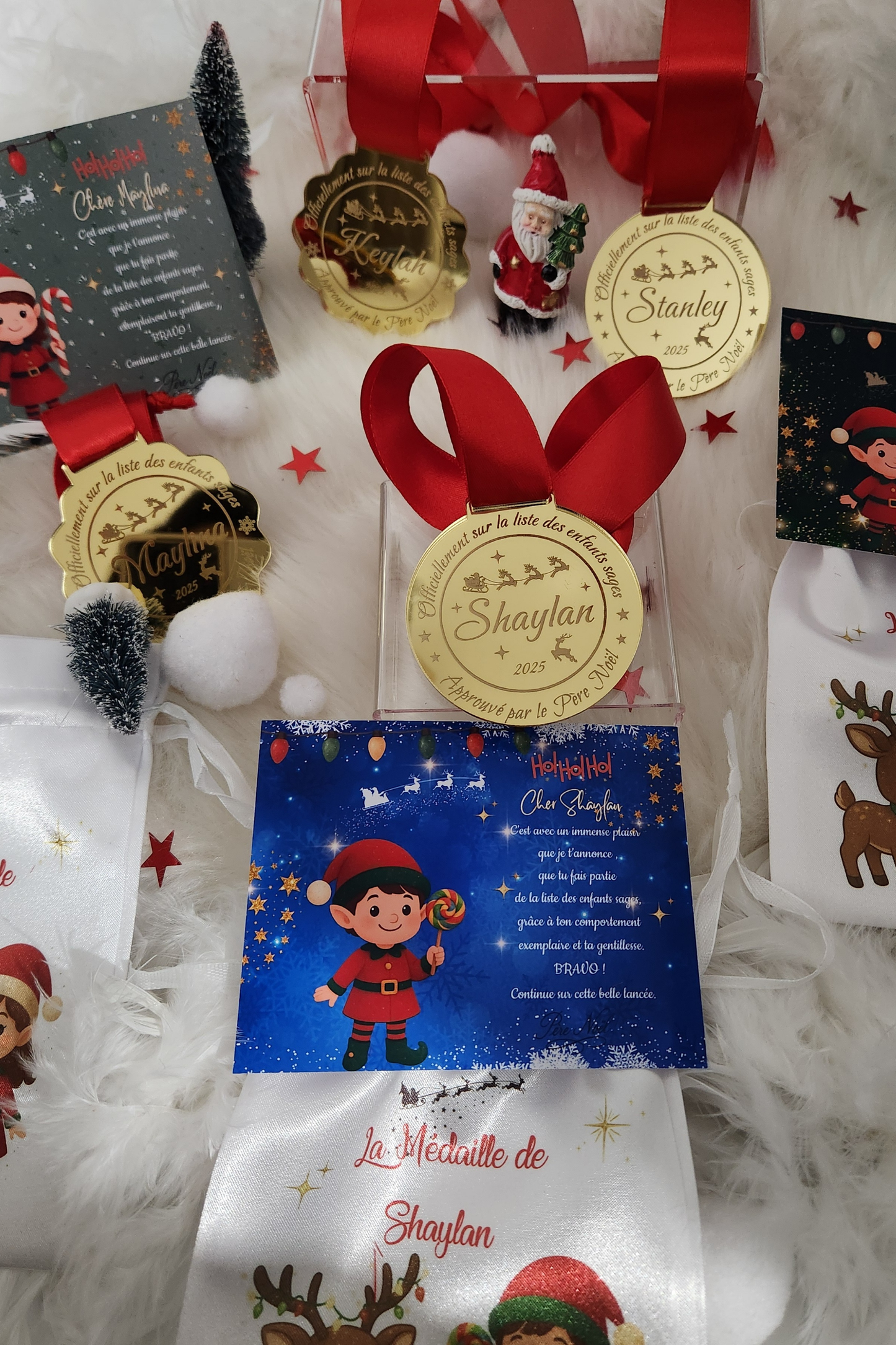 Médaille Personnalisée Enfants Sages