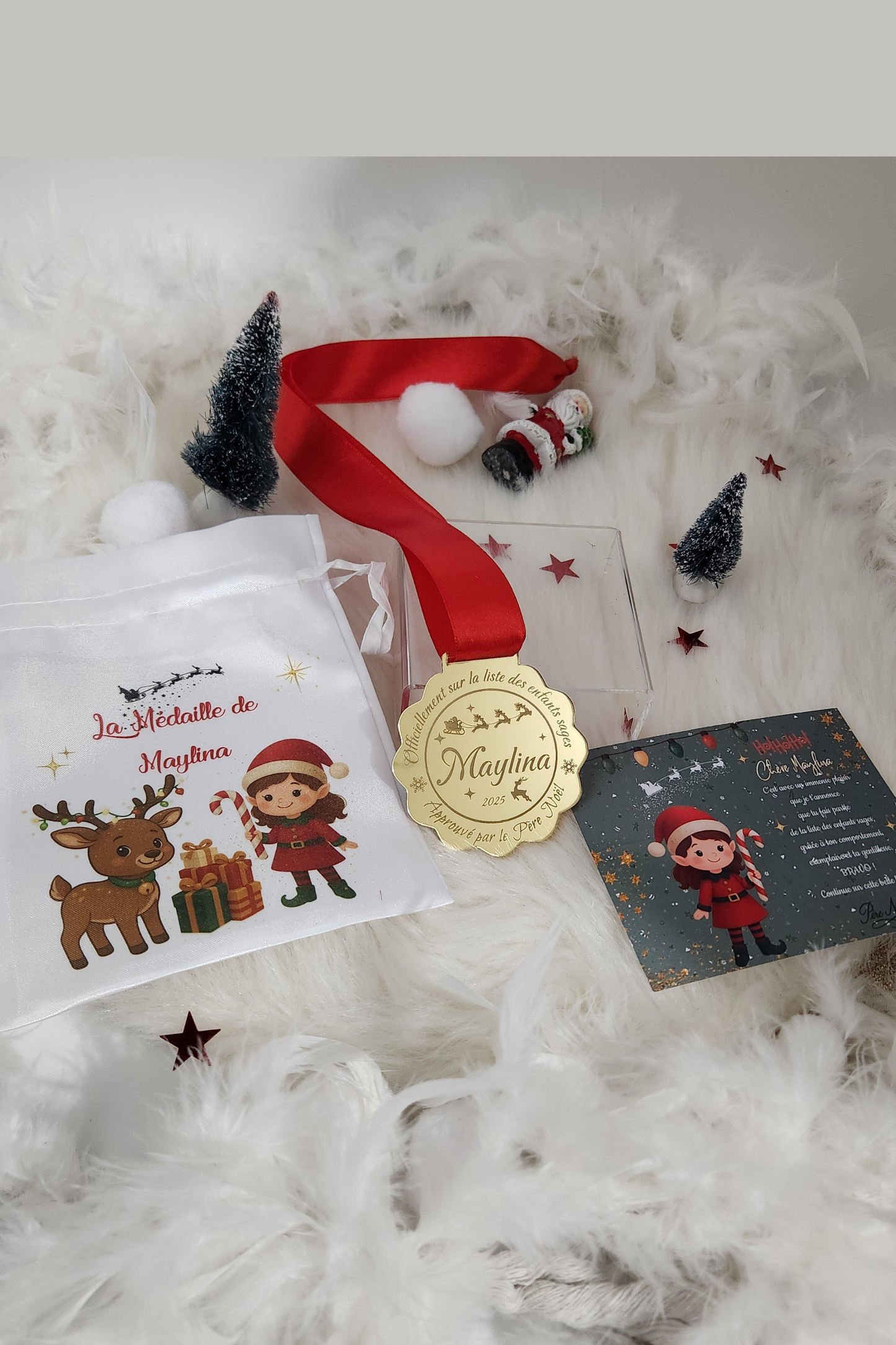 Médaille Personnalisée Enfants Sages