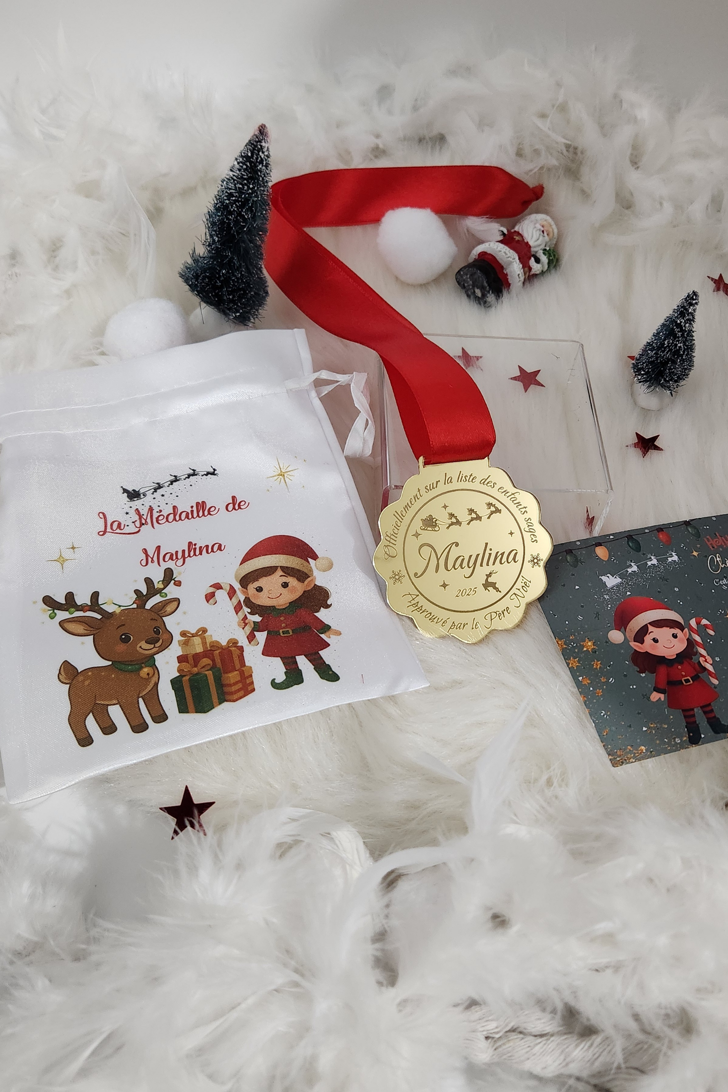 Médaille Personnalisée Enfants Sages